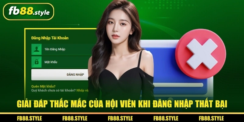 Câu Hỏi Thường Gặp - Giải Đáp Thắc Mắc Nhanh Gọn Tại FB88 2 Câu hỏi thường gặp của hội viên khi đăng nhập thất bại