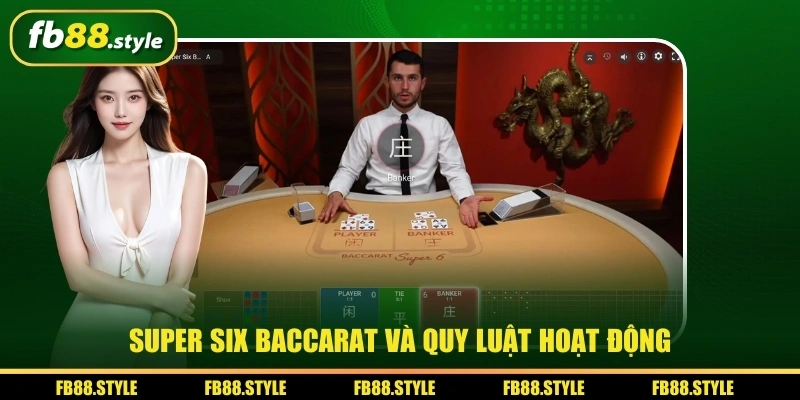Super Six Baccarat và quy luật hoạt động