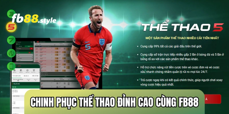 Chinh phục thể thao đỉnh cao cùng FB88